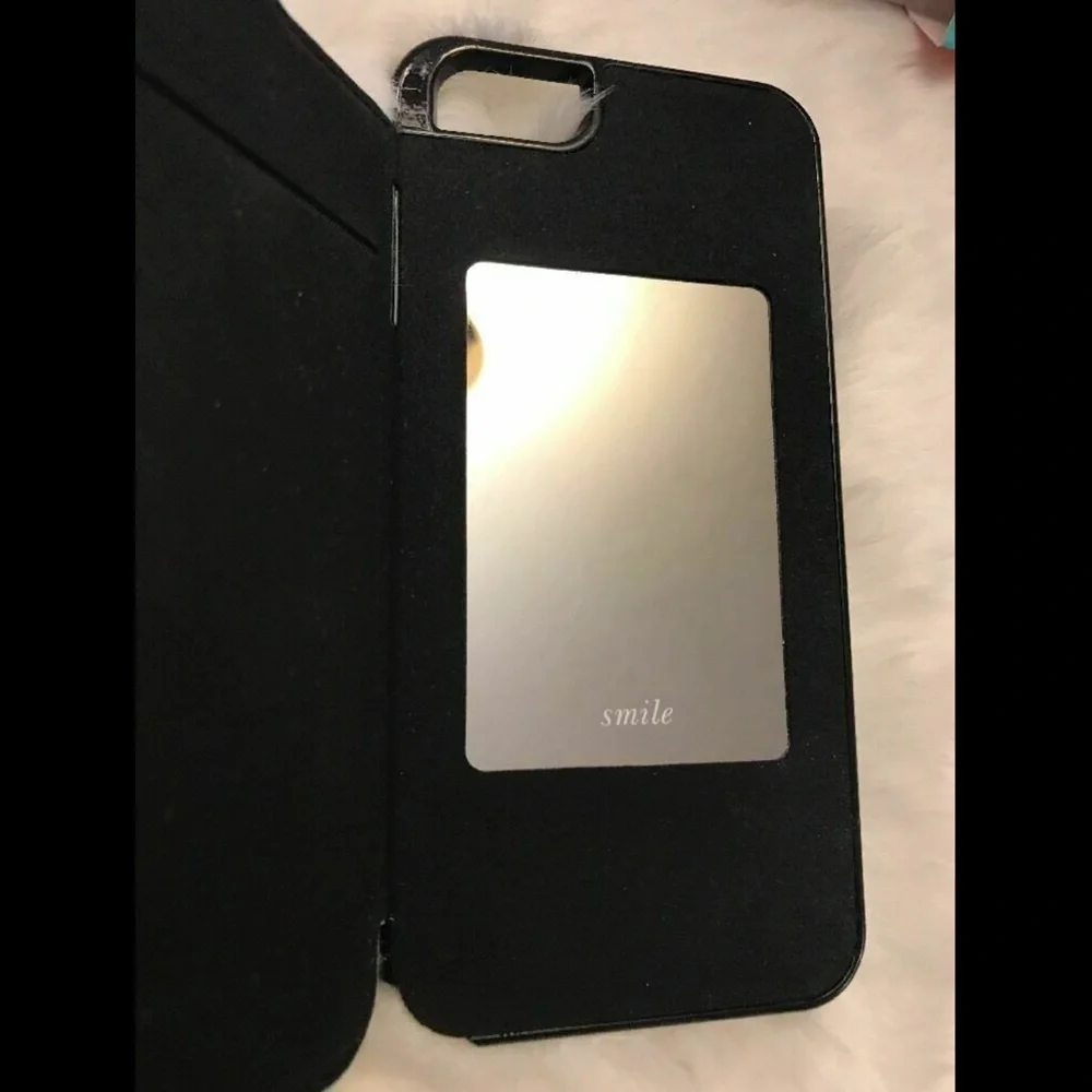NWD $70 kate spade‎ new york 'Cedar Street' iPhone 6 & 6s Case Leather +Mirror